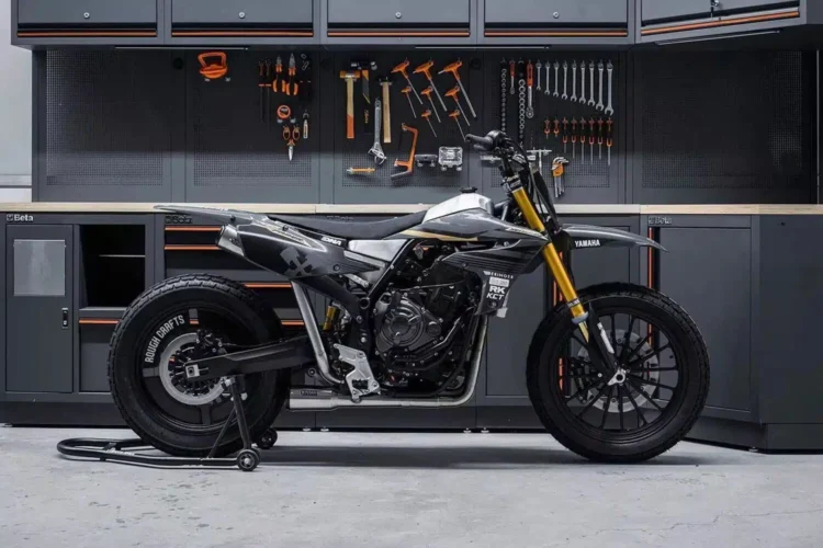 Rought Crafts: Yamaha Ténéré 700 foi transformada num modelo para flat track