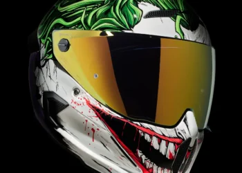 Ruroc: Capacete Atlas 4.0 Carbon volta a ter decorações do Batman, Joker e Harley Quinn