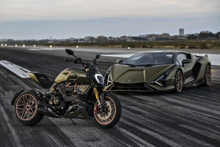 Ducati e Lamborghini: a história de uma parceria fundada em design e performance