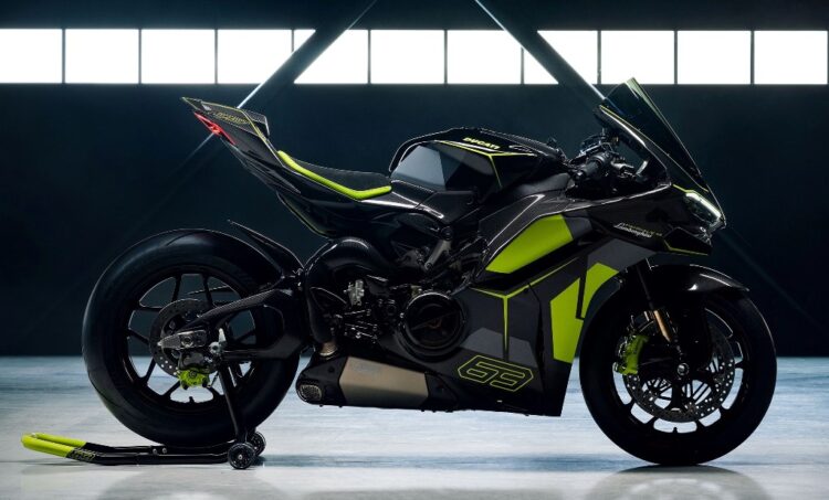 Ducati Panigale V4 Lamborghini: 630+63 unidades numeradas
