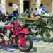 Celebração de motos históricas em toda a Itália