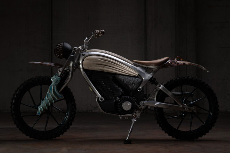 Uma preparação orgânica da Royal Enfield elétrica