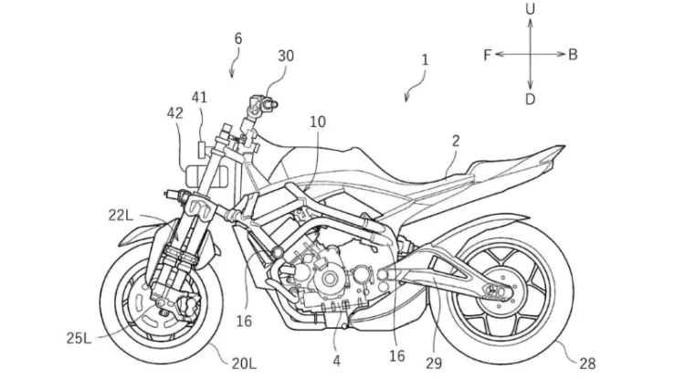 Scoop: Uma misteriosa moto de três rodas que se inclina sozinha