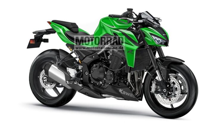 Kawasaki Z1100 ’26, com 136 CV e quadro de alumínio