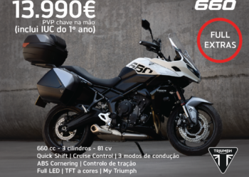 Triumph Tiger Sport 660: Edição Especial Full Extras