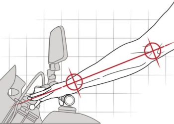 Cinco dicas para estar confortável sobre a moto