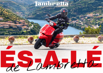 Percorrer o Lés-a-Lés de Lambretta