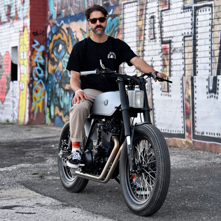 WKND SPECIAL: Uma Yamaha XT600 transformada em Tracker no Porto