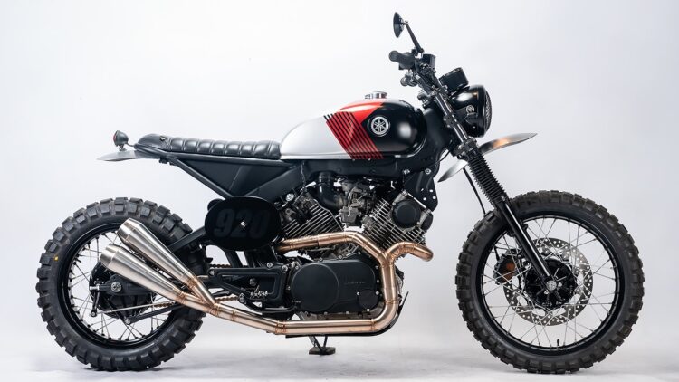 Yamaha XV920R Scrambler by STG Tracker | Mudança de género