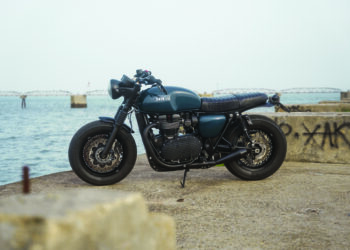 Triumph T120 Bonneville “Lisbon Bonnie Unik Edition” | Menina da cidade