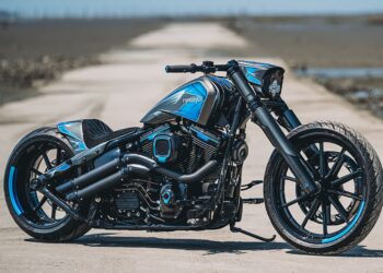 Harley-Davidson ‘Rev Falcon’: O Falcão azul de Taiwan