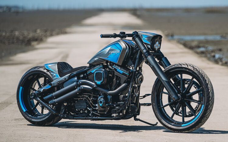 Harley-Davidson ‘Rev Falcon’: O Falcão azul de Taiwan