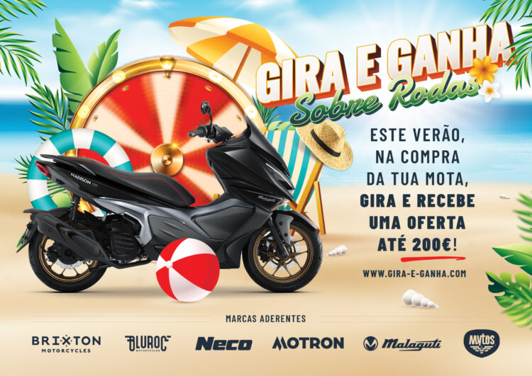 Motoxpert lança “Gira & Ganha Sobre Rodas” – a campanha que transforma experiências em prémios