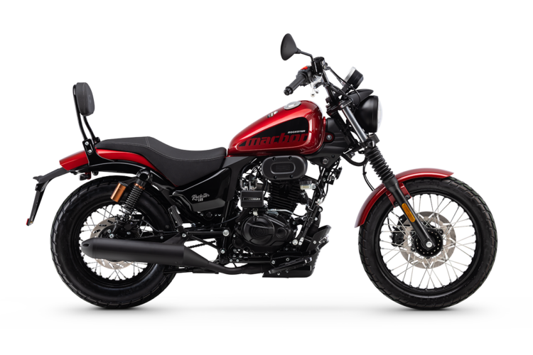 Macbor Rockster 125 EVO e Rockster Flat 125 EVO: Mais poderosas e apetecíveis