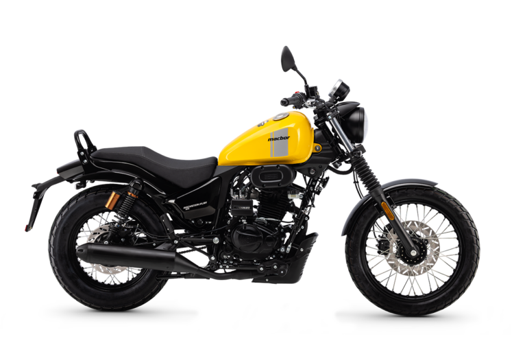 Macbor Rockster 125 EVO e Rockster Flat 125 EVO: Mais poderosas e apetecíveis