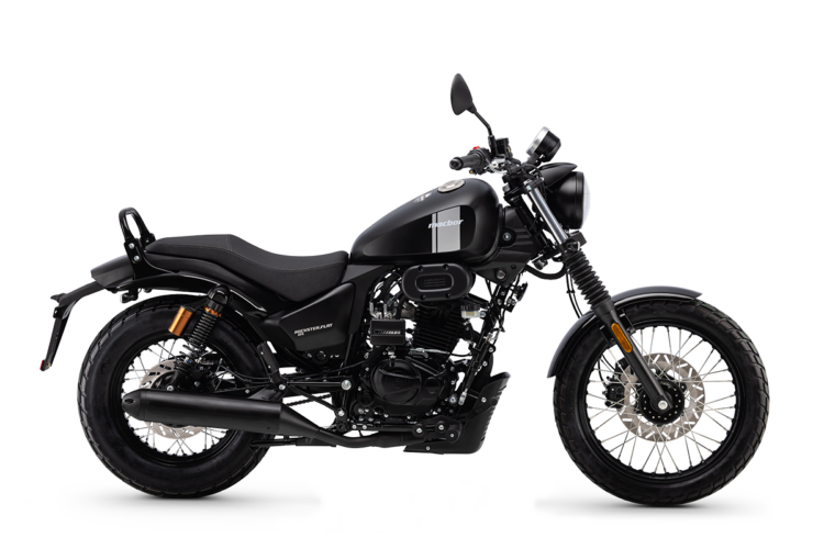 Macbor Rockster 125 EVO e Rockster Flat 125 EVO: Mais poderosas e apetecíveis