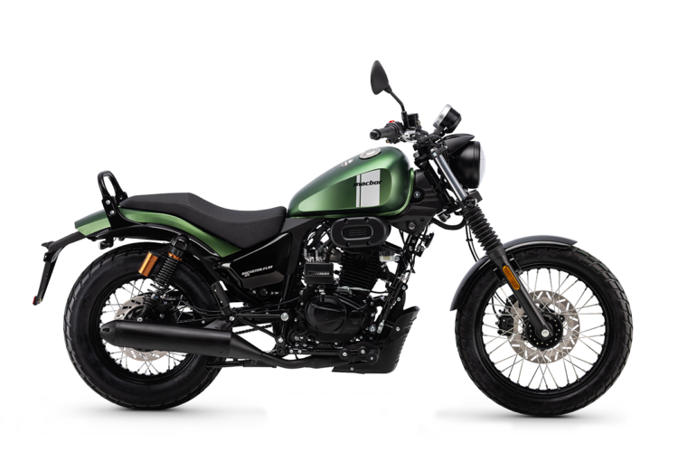 Macbor Rockster 125 EVO e Rockster Flat 125 EVO: Mais poderosas e apetecíveis