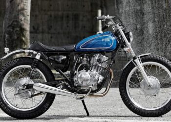 Supermoto | Yamaha SR150 Street Tracker | A melhor casta vintage