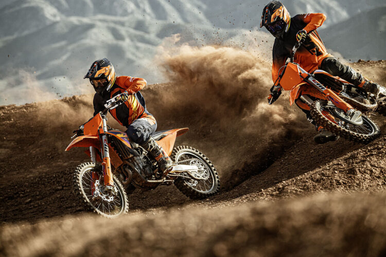 KTM apresenta a gama de motocross 2026
