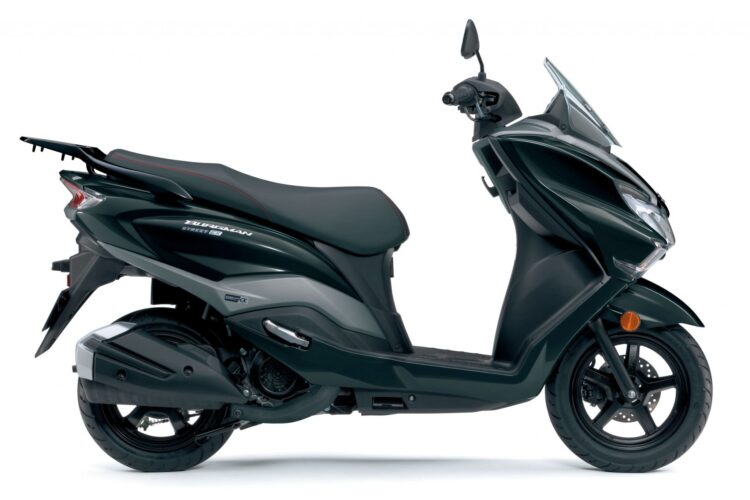 Suzuki Burgman Street 125EX 2026: Mais silenciosa e com novas cores