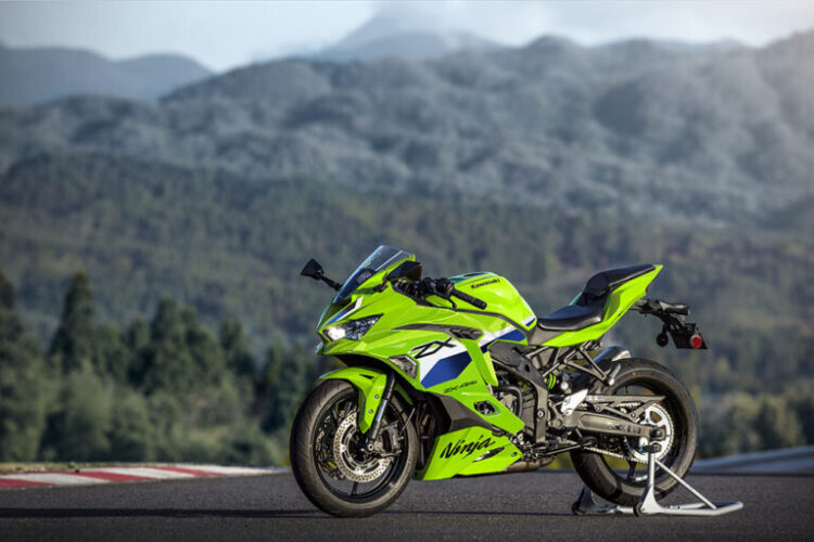 Kawasaki revela novas cores para a gama Ninja 2026