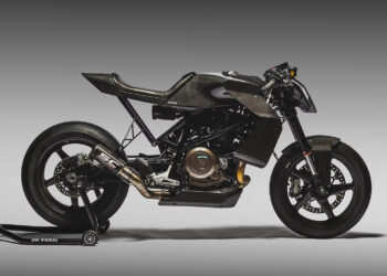 A Husqvarna Vitpilen de Charles Leclerc está à venda