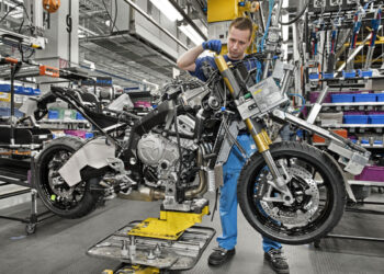 O mercado de motos na Europa está em dificuldades