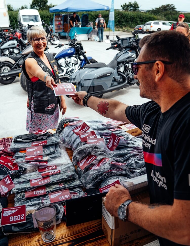 Motociclistas da Indian celebram o Rally Nacional 2025 na Cornualha