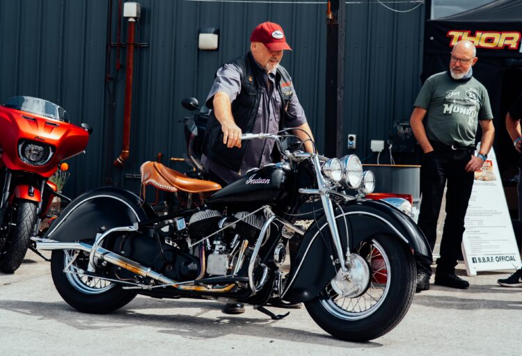 Motociclistas da Indian celebram o Rally Nacional 2025 na Cornualha