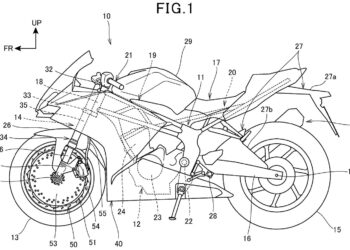 CFMoto avança com patente de desportiva elétrica