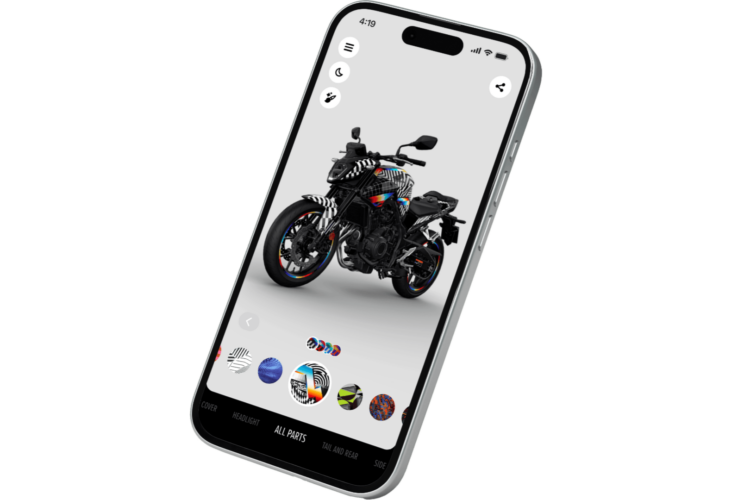 Customiza a tua moto na plataforma Honda Dream Garage