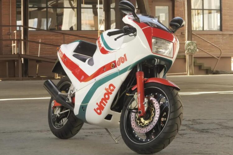Leiloada uma moto icónica, a Bimota DB1 ‘aero´