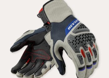 Luvas Sand 5 REV’IT!: Luvas de viagem curtas e ventiladas