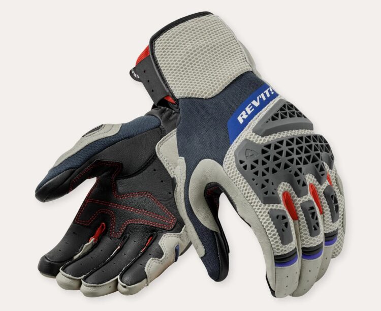 Luvas Sand 5 REV’IT!: Luvas de viagem curtas e ventiladas