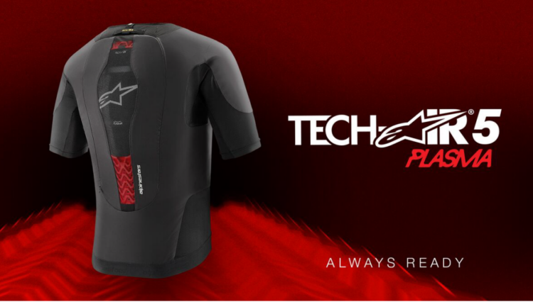 Alpinestars lança Tech-Air 5 PLASMA: a nova geração de sistemas de airbag autónomo
