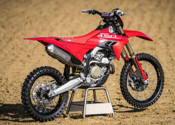 Acessórios da Ducati Performance para a Desmo450MX