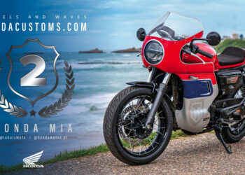 Honda Mia da Tubais Moto em 2º em Concurso Europeu