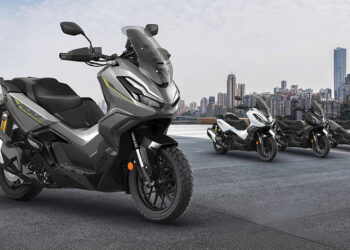 Nova gama de cores para a Honda ADV350 de 2026
