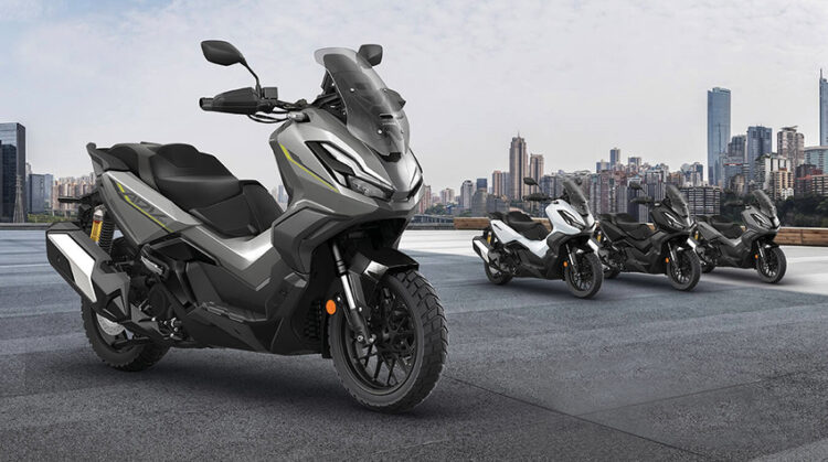 Nova gama de cores para a Honda ADV350 de 2026
