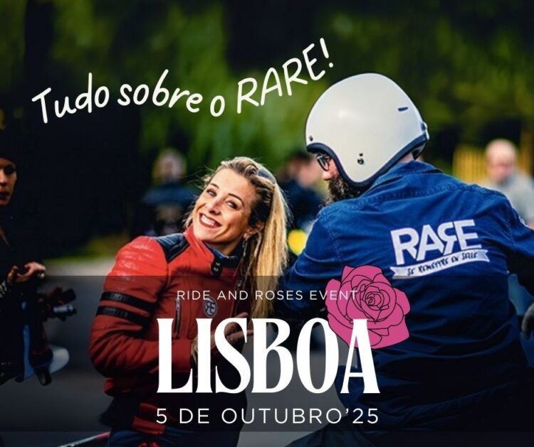 RARE – Ride and Roses chega a Lisboa para unir motociclismo e solidariedade