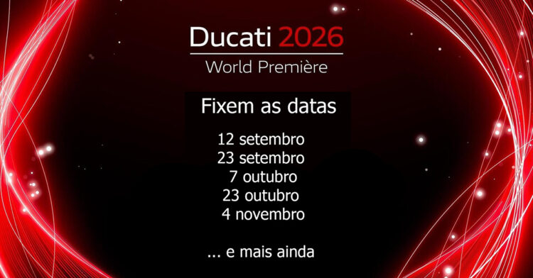 Apresentação Mundial dos modelos Ducati 2026