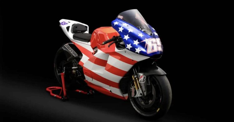 Ducati Desmosedici GP8 de Nicky Hayden em leilão