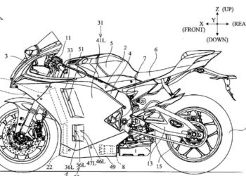 Aerodinâmica ativa para a Yamaha R1