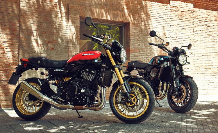 Kawasaki Z900RS 2026, lendas que nunca acabam