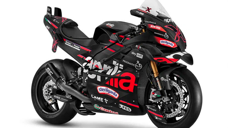 Aprilia RSV4 X-GP replica de MotoGP esgota em tempo recorde