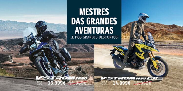 V-STROM 1050 em nova campanha promocional da Suzuki