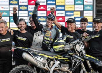 Estreia impressionante para a TF 250-E da Triumph
