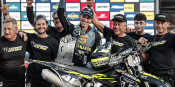 Estreia impressionante para a TF 250-E da Triumph