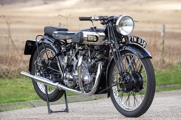 História | A Vincent HRD |Marca de exceção