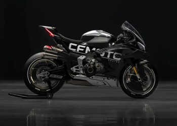 EICMA – CFMoto apresentou protótipo da V4 SR-RR